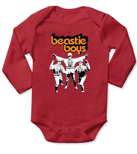 Beastie Boys Graphic  Matching Long Sleeve Baby One-Piece