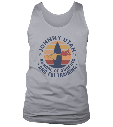 Johnny Utah 1991 school of surfing and FBI training vintage Tank Top Unisex