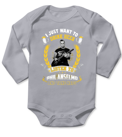 Phil Anselmo Long Sleeve Baby One-Piece