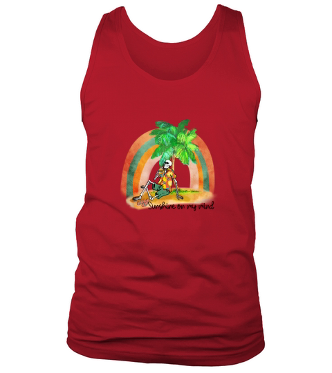 Sunshine on my mind sublimation Tank Top Unisex