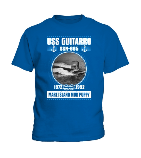 USS Guitarro (SSN 665) Hoodie Kids T-Shirt