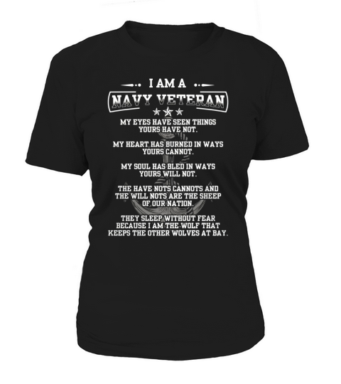Im a Navy Veteran, My Eyes Have Seen Things Tshirt Women's T-Shirt