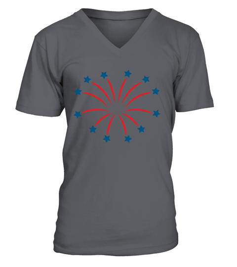 American flag(25) V-Neck T-shirt