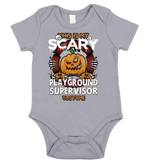PLAYGROUND SUPERVISOR Short Sleeve Baby One-Piece