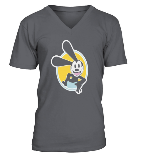 Oswald the lucky rabbit V-Neck T-shirt