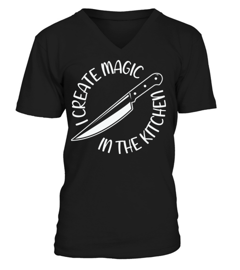 I Create Magic In The V-Neck T-shirt