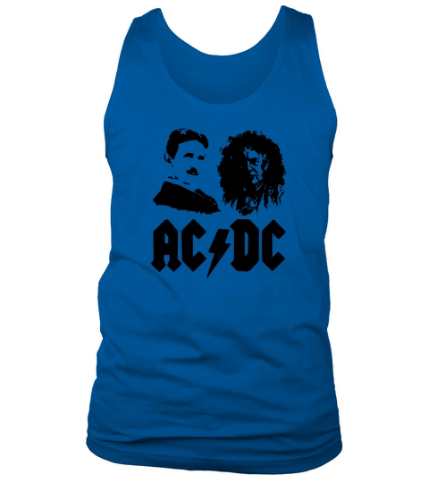 Ac Dc Tesla Edison shirt Tank Top Unisex