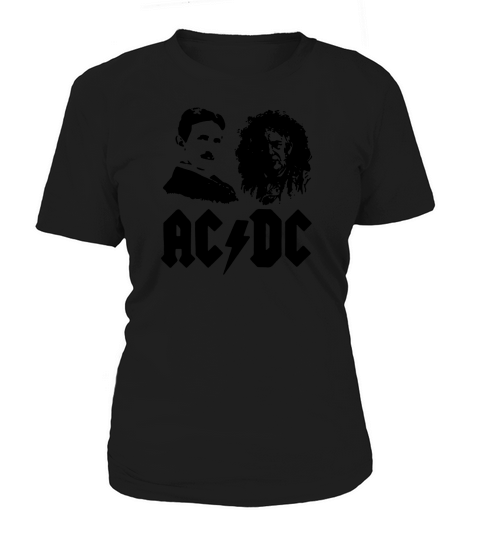 Ac Dc Tesla Edison shirt Women's T-Shirt