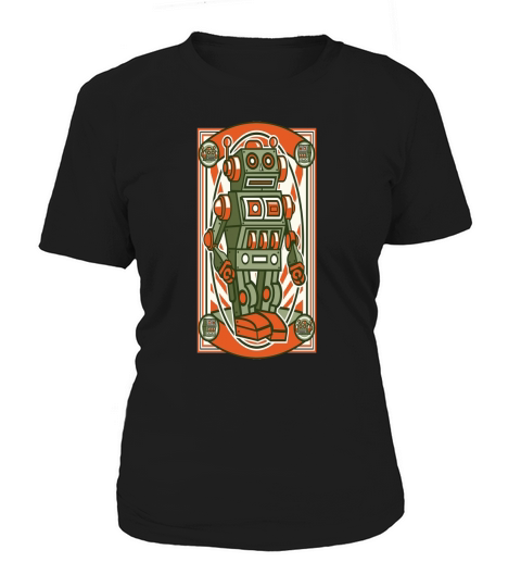 vintage robot Women's T-Shirt