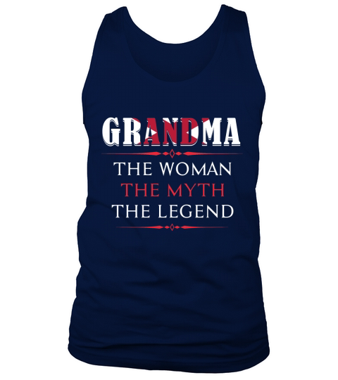 Alabama Grandma The Woman The Myth The Legend  Flag Women Gift Tank Top Unisex