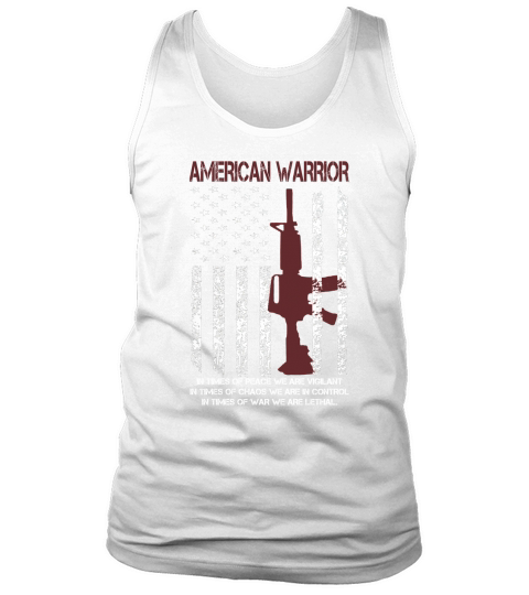 AMERICAN WARRIOR FLAG Tank Top Unisex