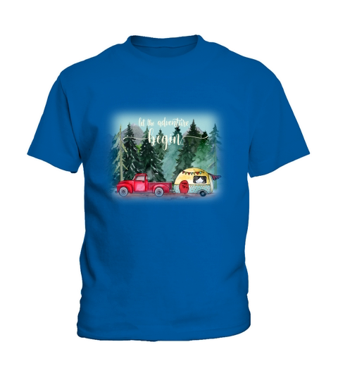 Let the adventure begin sublimation Kids T-Shirt