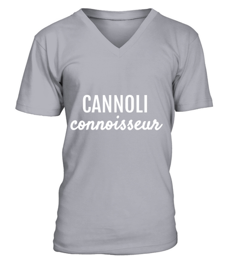 CANNOLI CONNOISSEUR ITALY LOVERS FOODIE T SHIRT V-Neck T-shirt