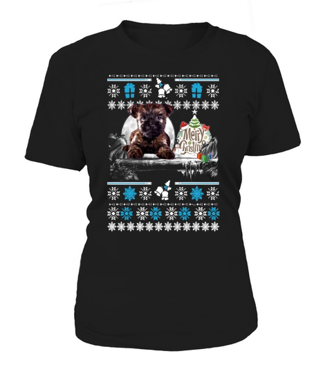 Cairn Terrier Ugly Christmas Sweater,Cairn Terrier Christmas Day,Cairn Terrier Black Friday,Cairn Terrier Christmas Eve,Cairn Terrier Noel Women's T-Shirt