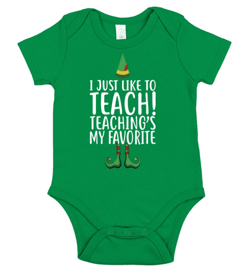 I Just Like To Teach Teachings My Favorite - Mens  T-Shirt Short Sleeve Baby One-Piece