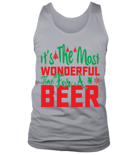 Its the most wonderful time for a beer Tank Top Unisex