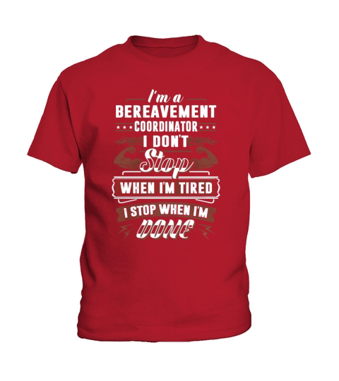 Bereavement Coordinator Kids T-Shirt