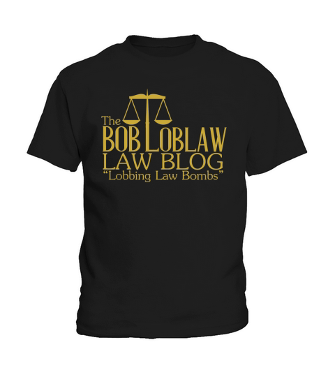 The Bob Loblaw Law Blog Kids T-Shirt