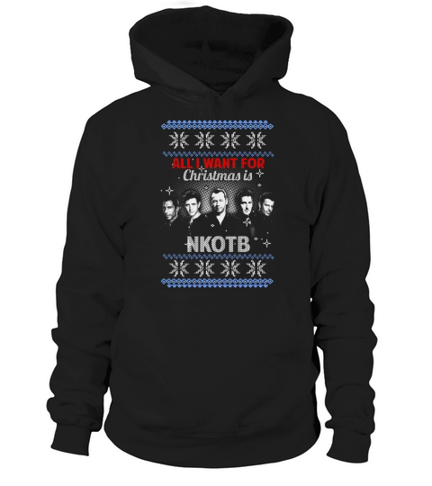 All i want for christmas is nkotb Hoodie Unisex