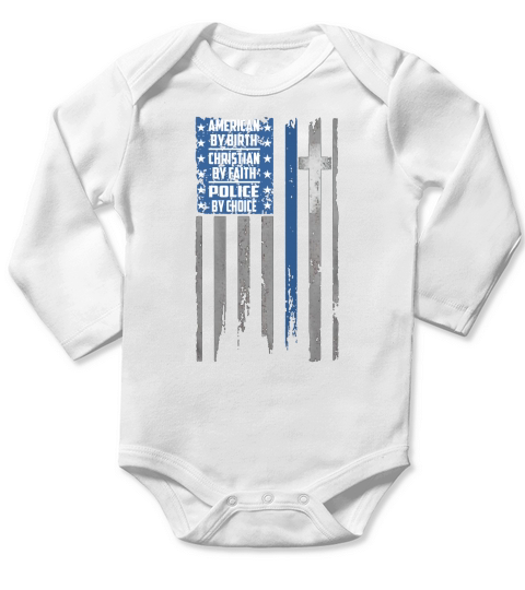 POLICE - BY CHOICE T-SHIRT Long Sleeve Baby One-Piece