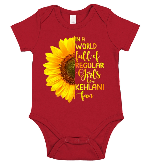 In A World Full Of Regular Girls Be A Kehlani Fan 2020 Short Sleeve Baby One-Piece