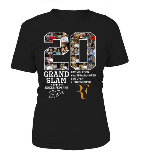 20 Years Grand Slam Roger Federer t-shirt Women's T-Shirt