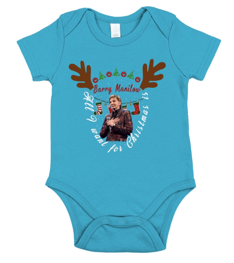 Barry Manilow Short Sleeve Baby One-Piece