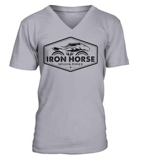 Iron Horse V-Neck T-shirt