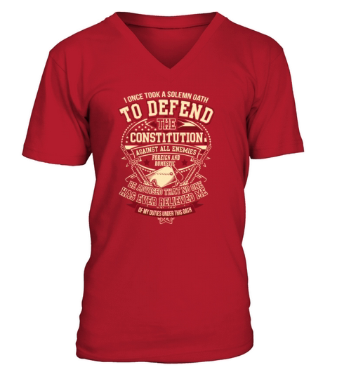 Veteran V-Neck T-shirt