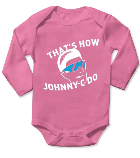 Thats How Johnny-C Do! Long Sleeve Baby One-Piece