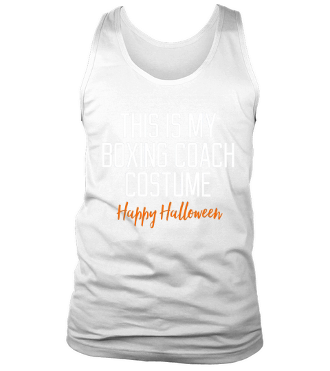 Funny Boxing Coach Costume Halloween shirt Tank Top Unisex