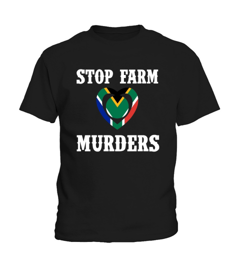 STOP FARM MURDERS Kids T-Shirt