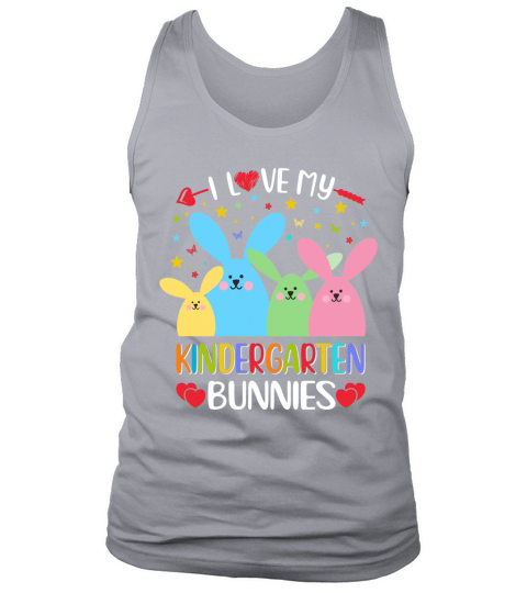 i love my kindergarten bunnies Tank Top Unisex