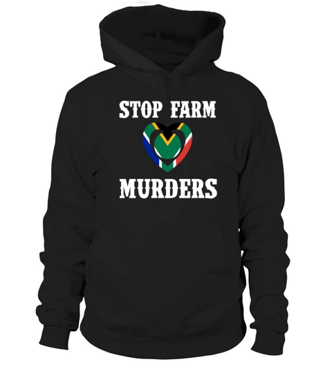 STOP FARM MURDERS Hoodie Unisex