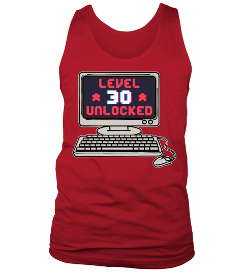 Happy Birthday 30 Statement Tank Top Unisex