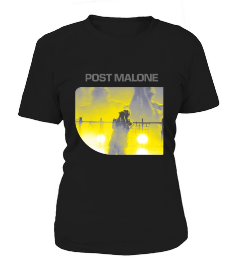 Vintage  Post Malone On Stage Picture Women's T-Shirt