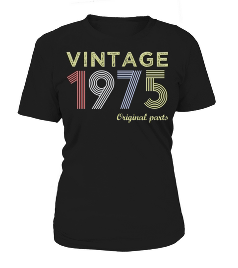 Vintage 1975 Birthday GiftGift Tee Women's T-Shirt