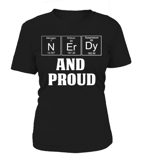 NERDY AND PROUD Teachers Assistant Design Women's T-Shirt