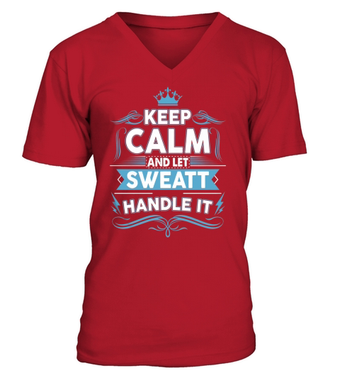 Keep calm SWEATT, SWEATT tshirt V-Neck T-shirt