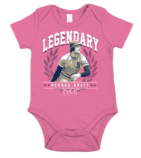 George Brett - Legendary Short Sleeve Baby One-Piece