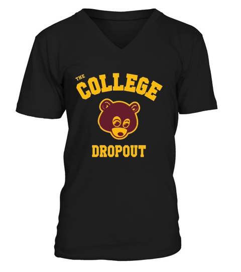 college dropout shirt V-Neck T-shirt