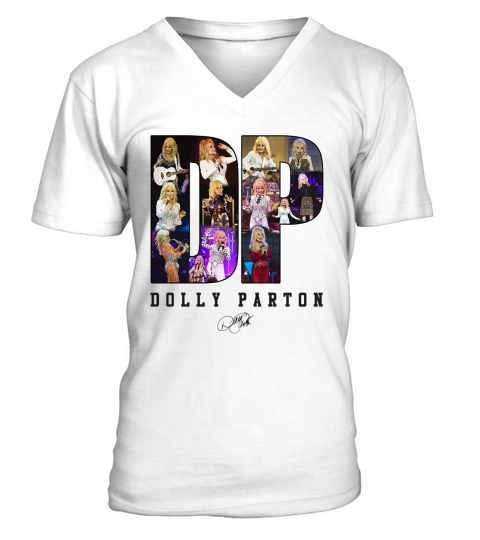 DOLLY PARTON V-Neck T-shirt