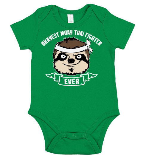 Okayest muay thai fighter ever Short Sleeve Baby One-Piece