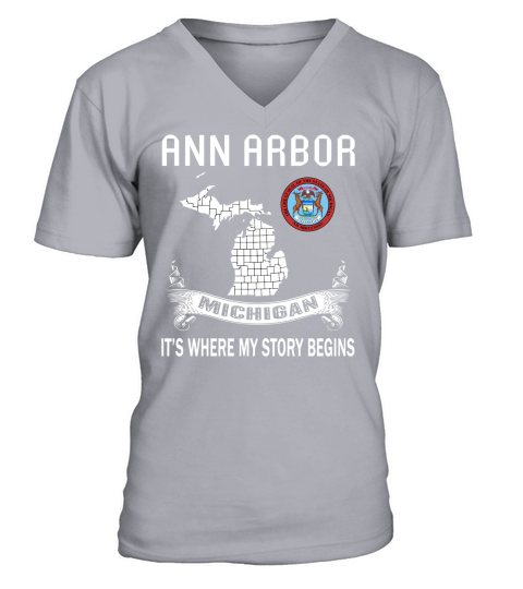 ANN ARBOR V-Neck T-shirt