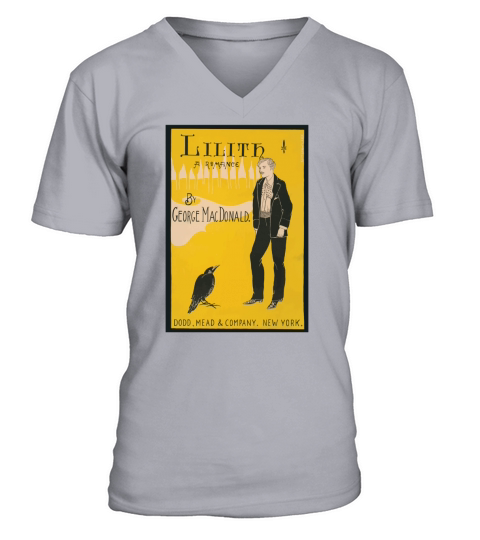 Funny Tshirt For Artist Posters 0317 Lilith a romance by George MacDonald V-Neck T-shirt