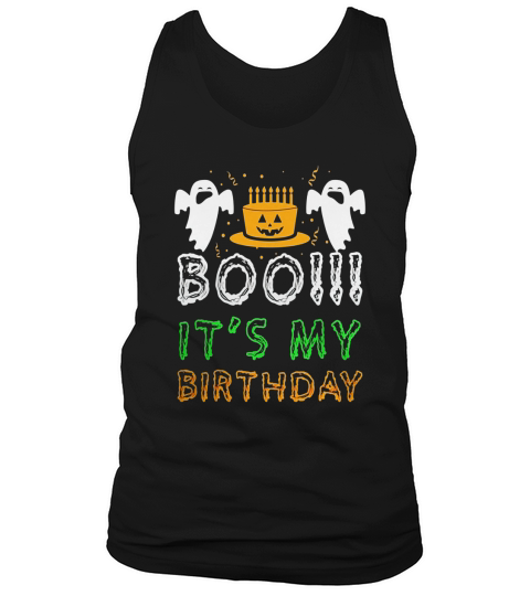 Halloween Birthday Tank Top Unisex