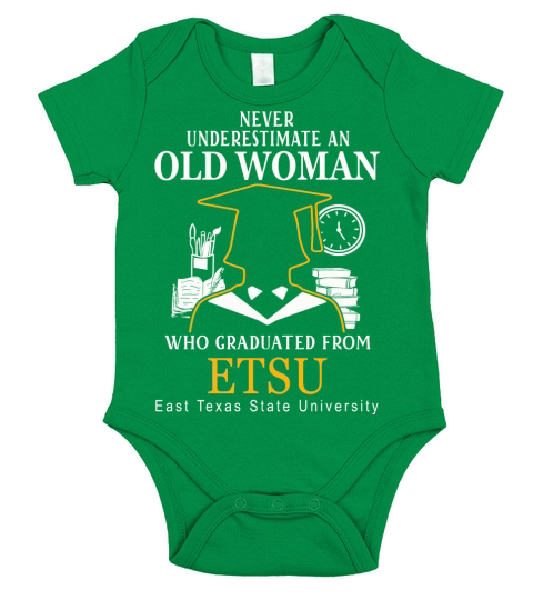 East Texas State University Short Sleeve Baby One-Piece