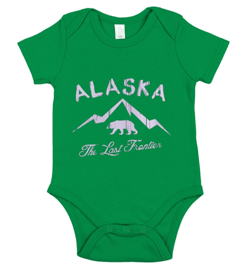 Alaska the last frontier Short Sleeve Baby One-Piece
