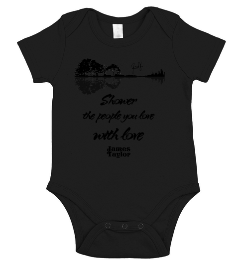 Shower The People You Love With Love James Taylor Signature Short Sleeve Baby One-Piece