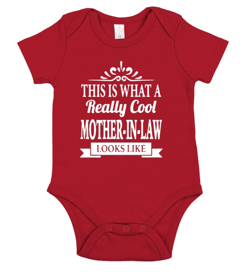 Mother-In-Law Short Sleeve Baby One-Piece